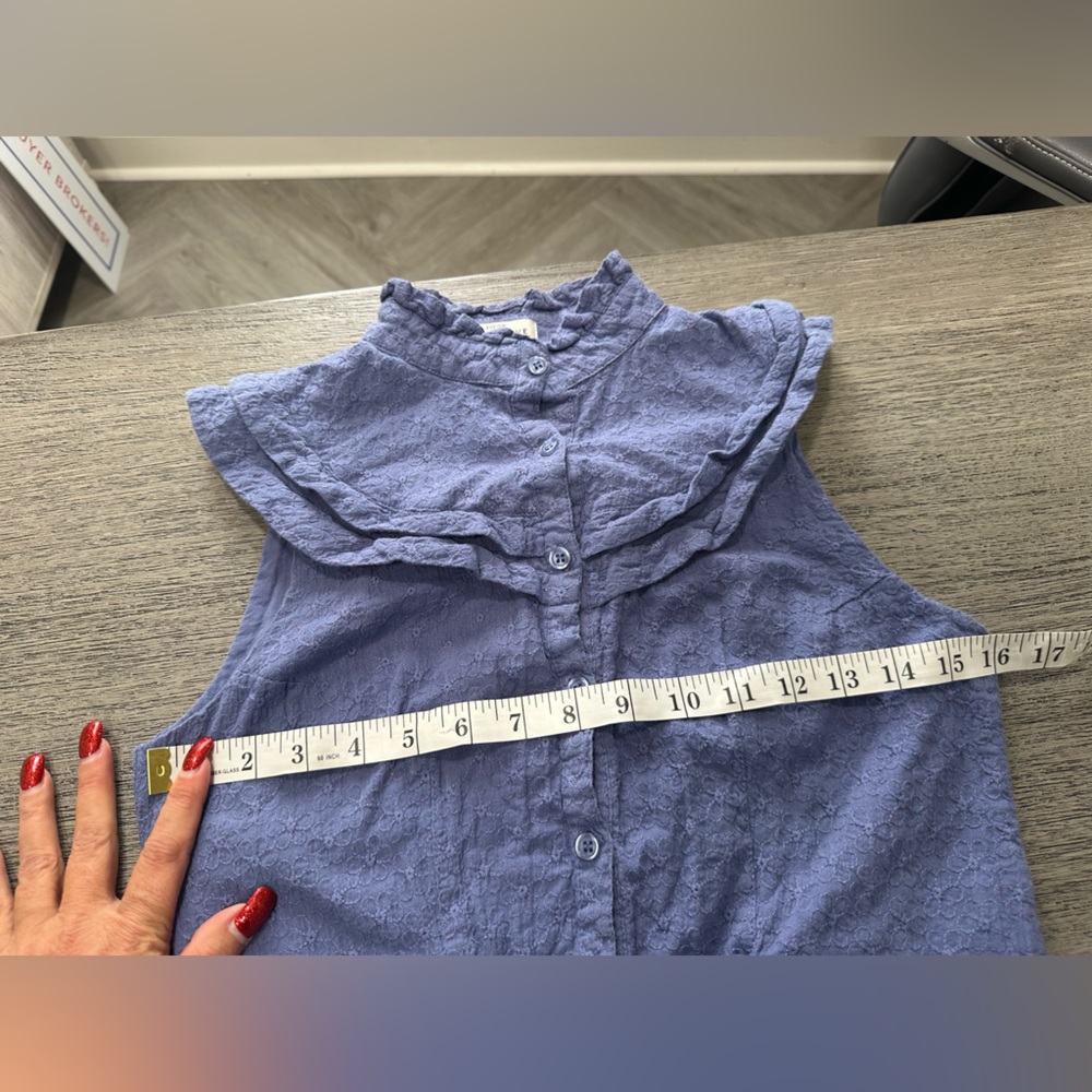 Pamela Love $385 Designer Eyelet Midi Dress Purple GORGEOUS RTR - Picture 7 of 7